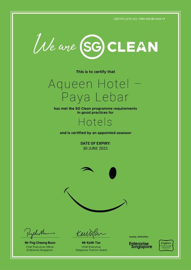 Aqueen Hotel Paya Lebar Сінгапур Екстер'єр фото